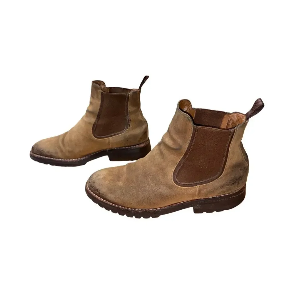 THursday Boot Co. Brown Suede Chelsea Boots Size: 9.5 US Men's